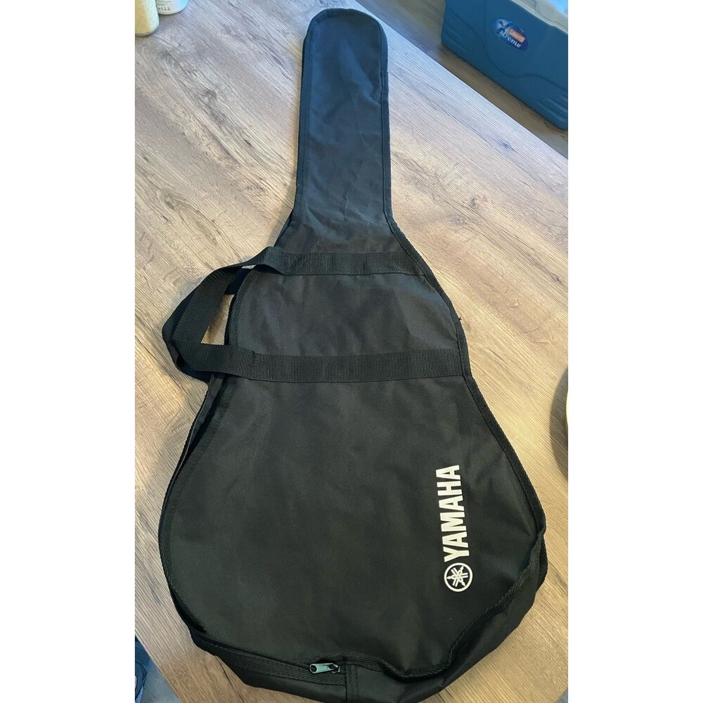 Yamaha Black Nylon Guitar Gig Bag Single Soft Case with Handles and Zipper 42”